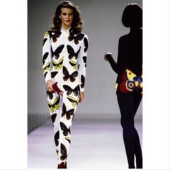Azzedine Alaia Iconic Runway Butterfly Leggings, 1991