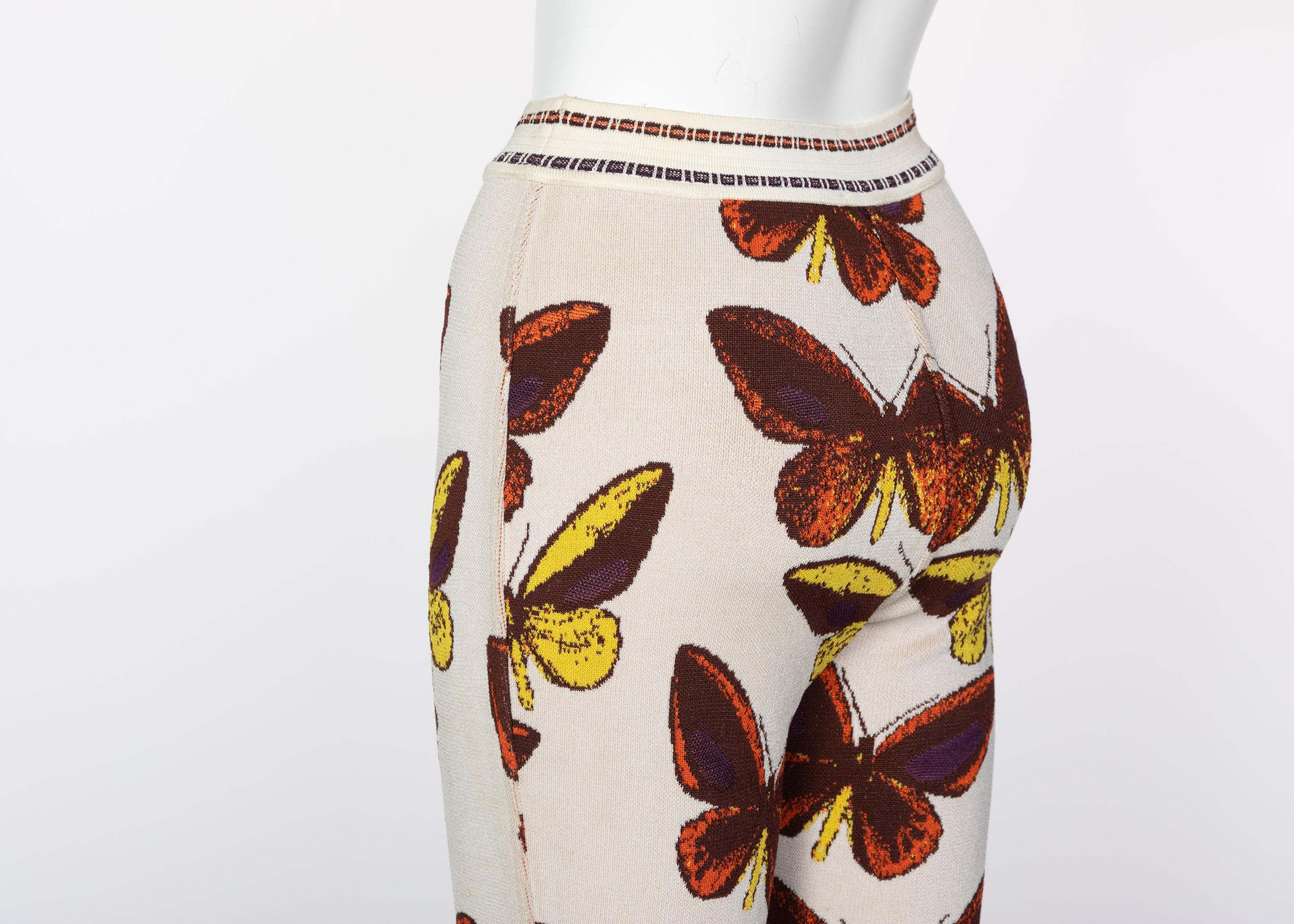 Women's Azzedine Alaia Iconic Runway Butterfly Leggings, 1991