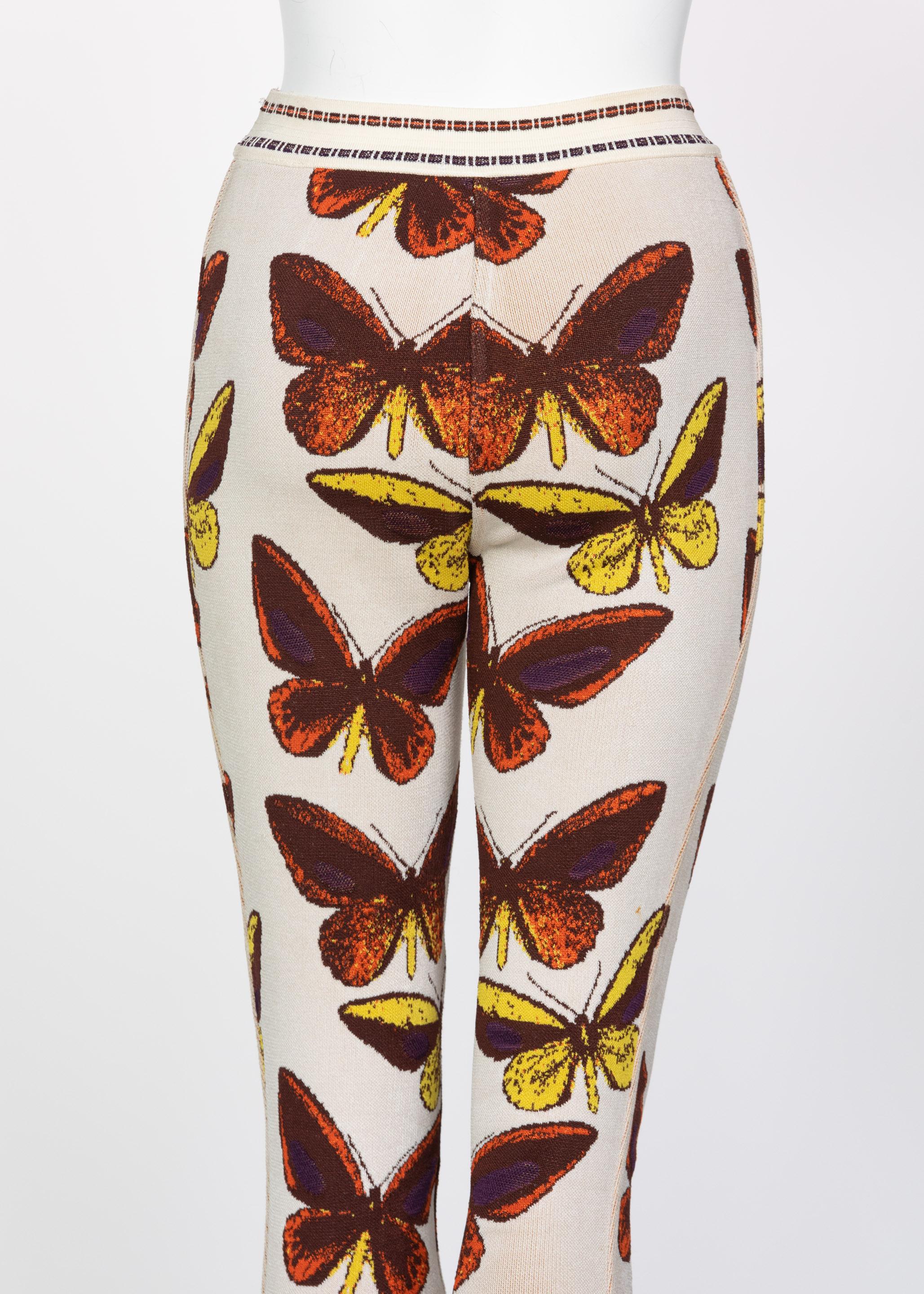 Azzedine Alaia Iconic Runway Butterfly Leggings, 1991 1