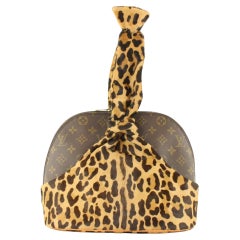 Azzedine Alaia Monogramm Leopard Alma 4LVJ1101