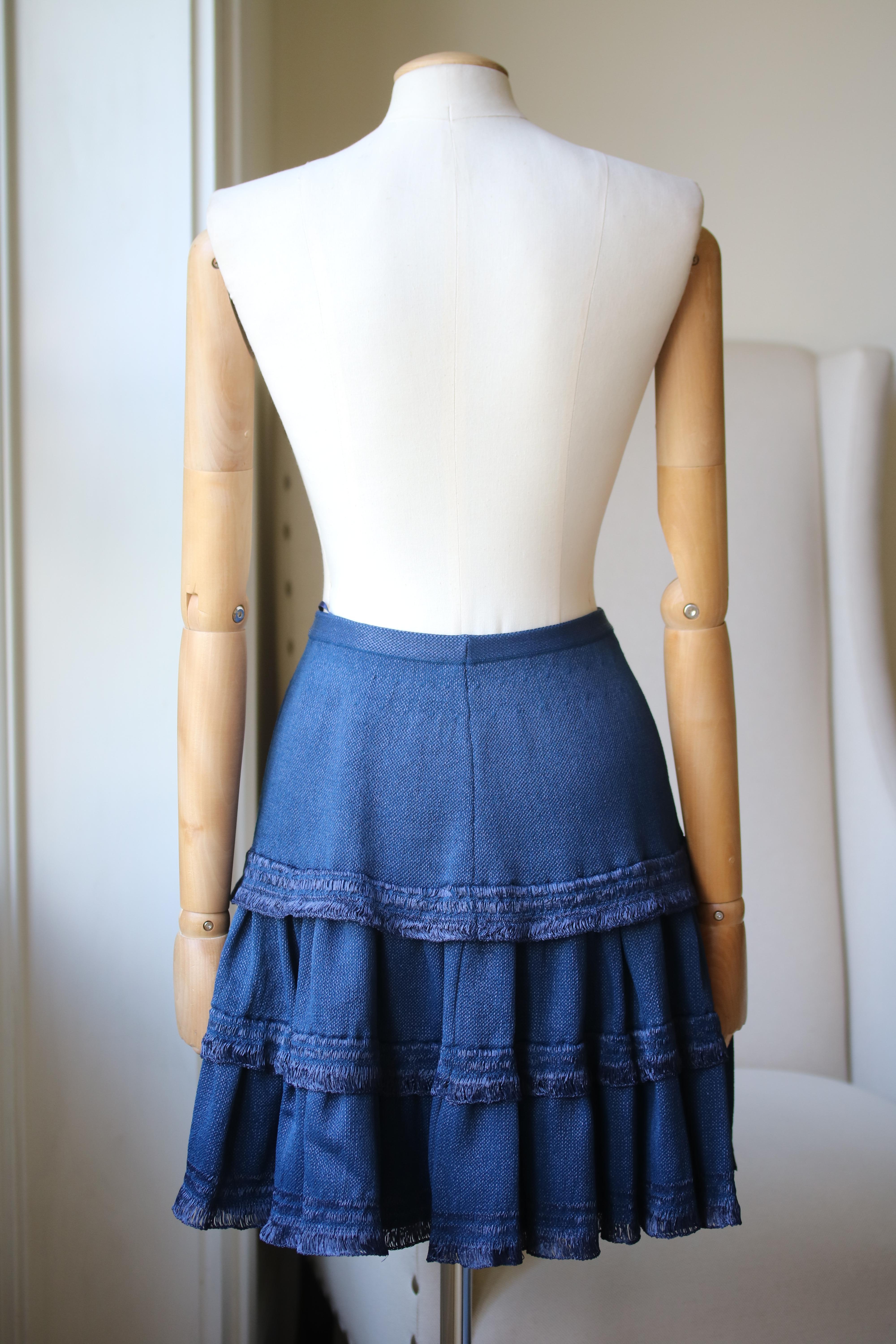 stretch mini skirt