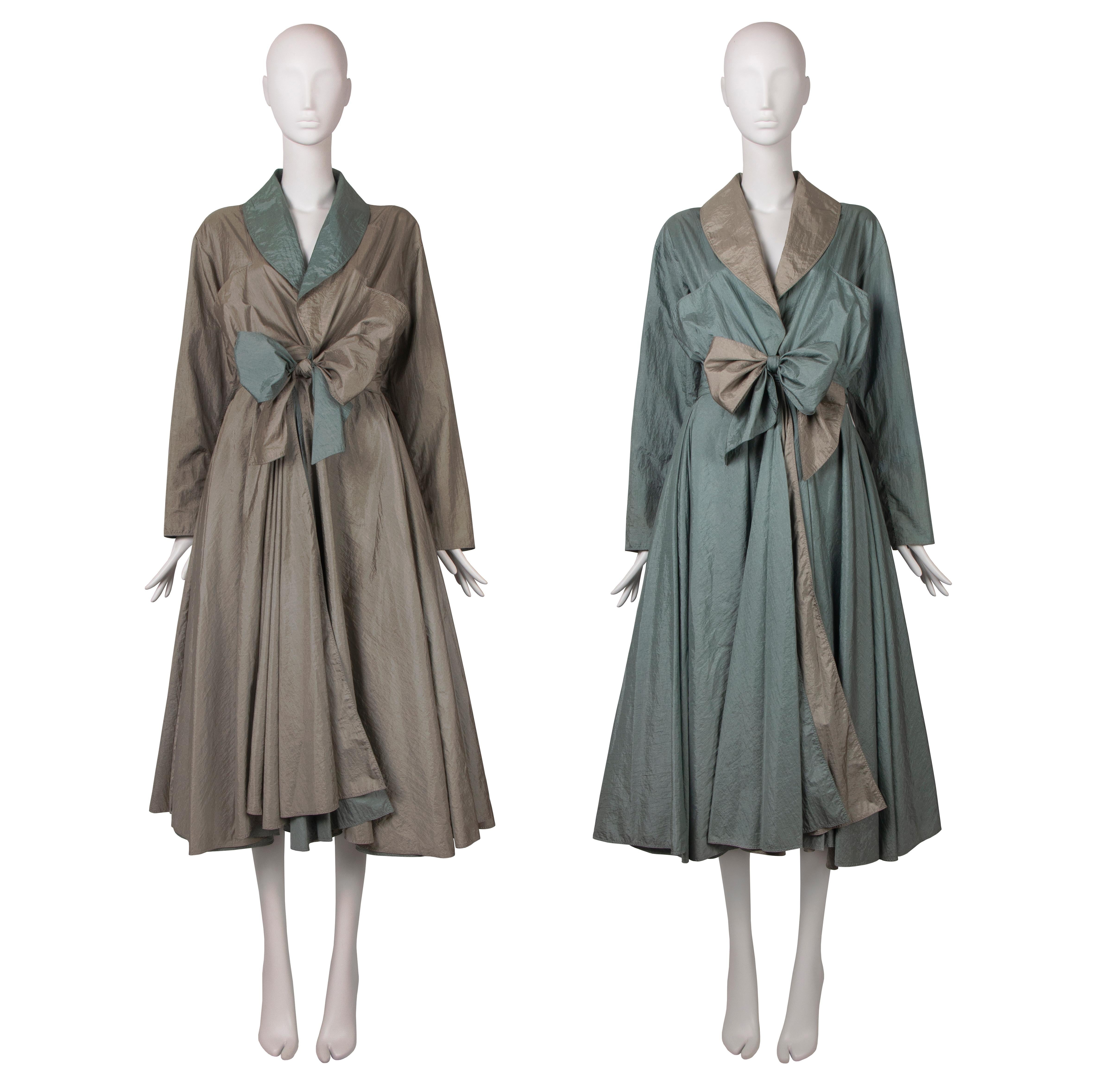 Women's Azzedine Alaïa reversible coat dress, ss 1988
