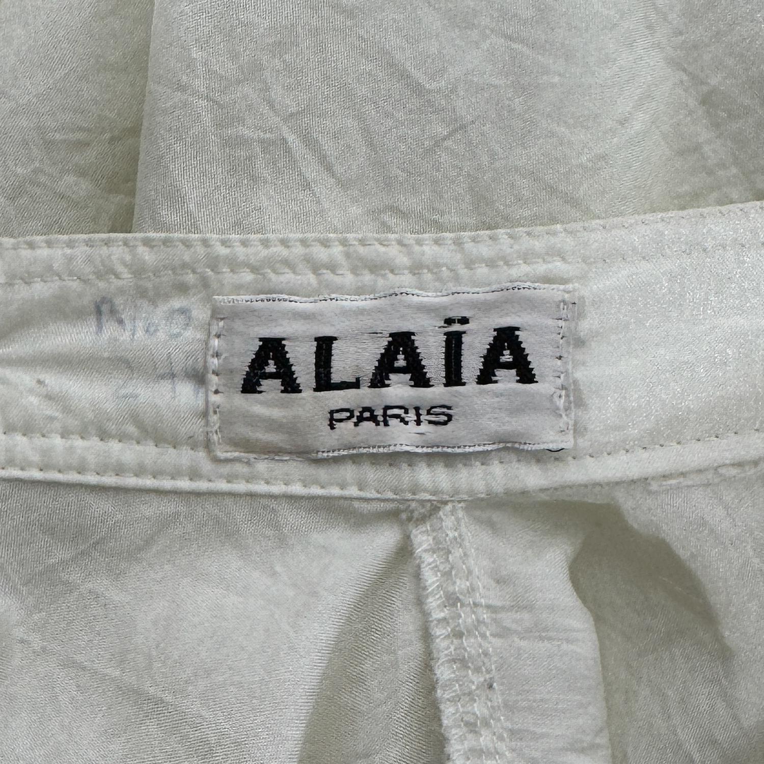 Azzedine Alaïa - Gonna a ruota in nylon - P/E 1988 in vendita 7