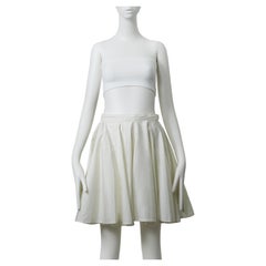 AZZEDINE ALAÏA S/S 1988 Nylon Circle Skirt S