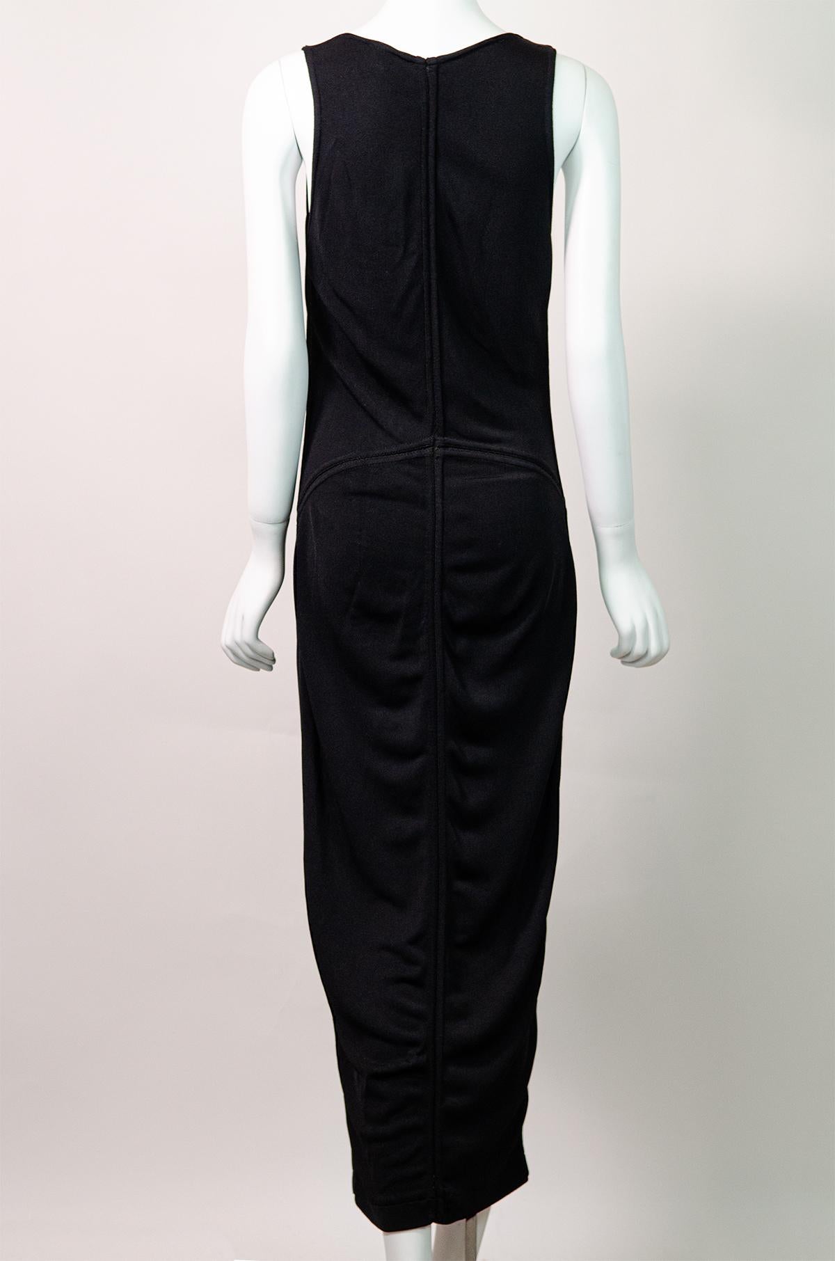 Women's AZZEDINE ALAÏA S/S 1988 Runway Knit Maxi Dress M For Sale