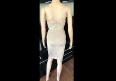 Azzedine Alaia S/S 1990 Runway Vintage Bodysuit and Skirt 2 Piece Set