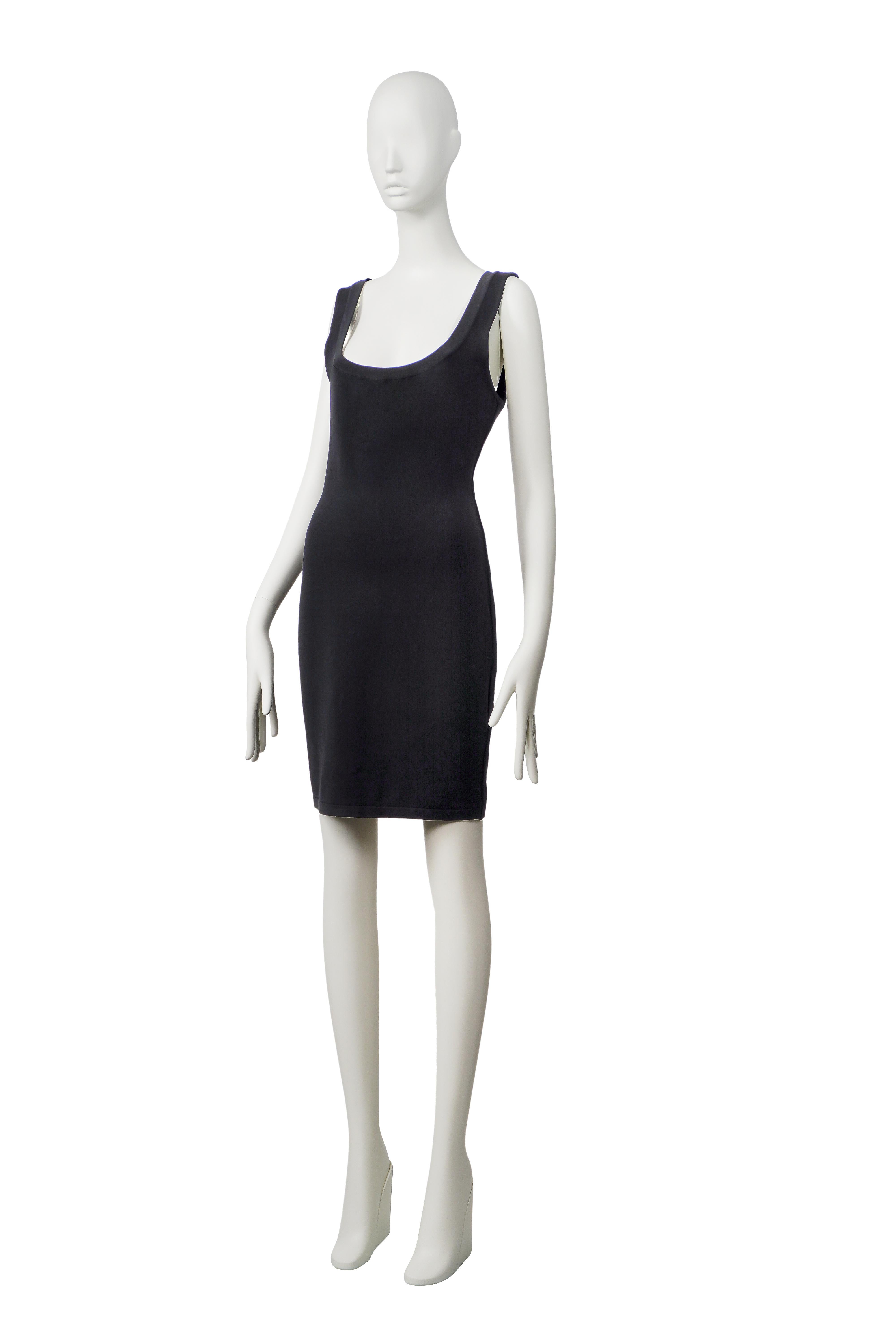 Izzedine Alaïa S/S 1991 The Supermodel Bodycon Runway Dress L en vente 6