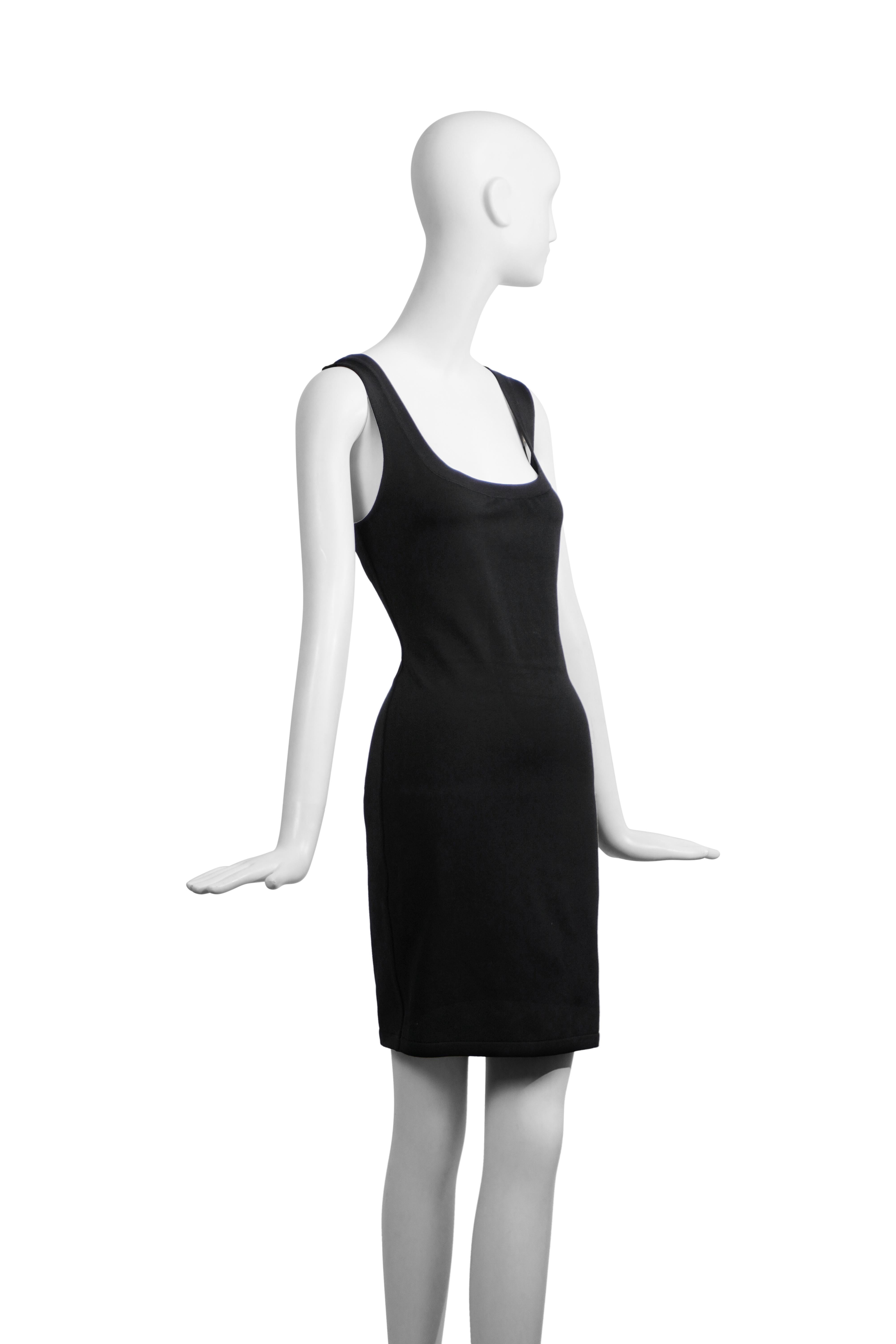 AZZEDINE ALAÏA S/S 1991 La Supermodelo Bodycon Vestido de Pasarela L en Excelente estado para la venta en Berlin, BE