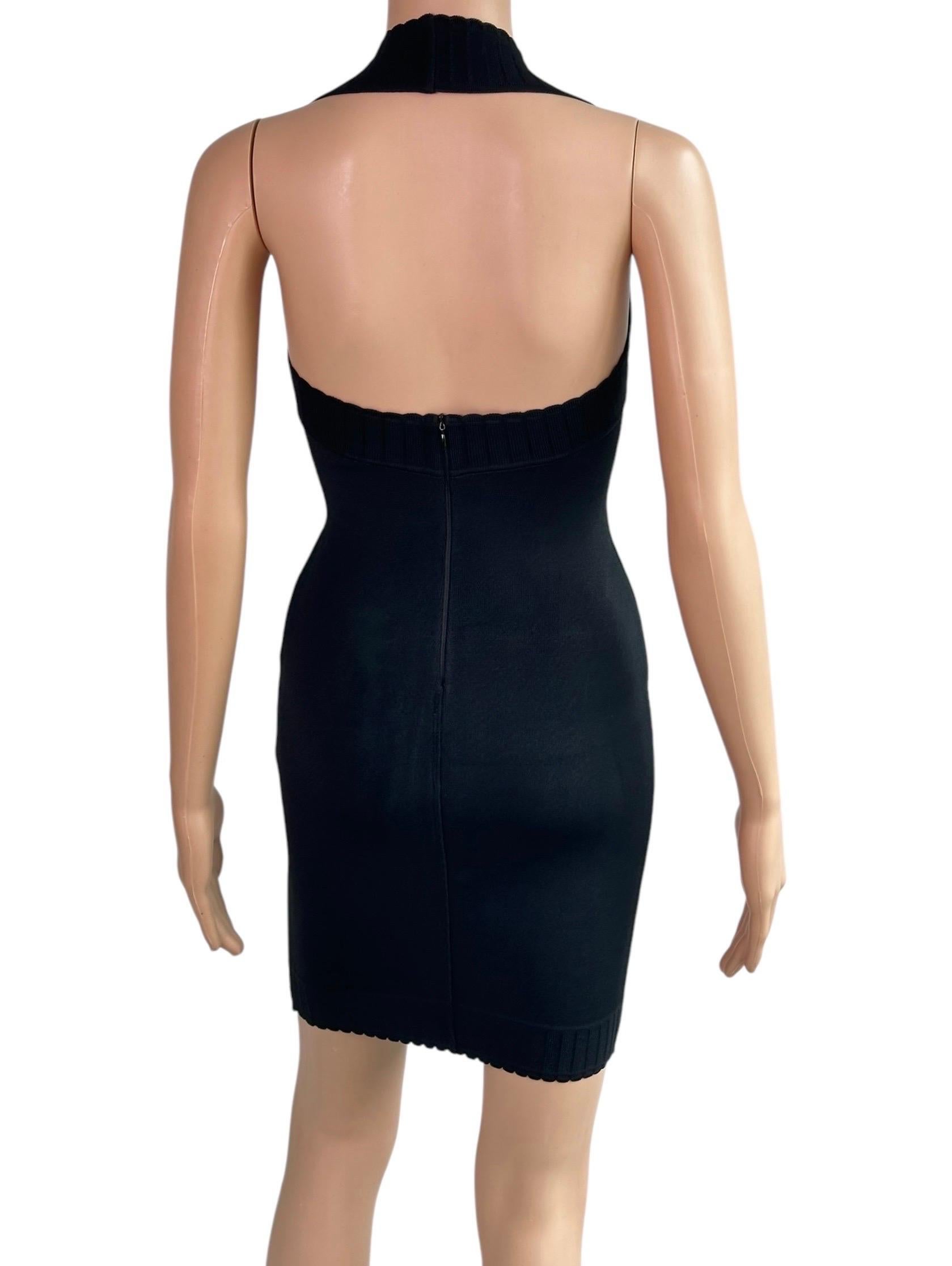 Azzedine Alaia S/S 1992 Unworn Bustier Open Back Dress and Bolero 2 Piece Set 1