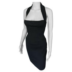 Azzedine Alaia S/S 1992 Vintage Bustier Kleid mit offenem Rücken