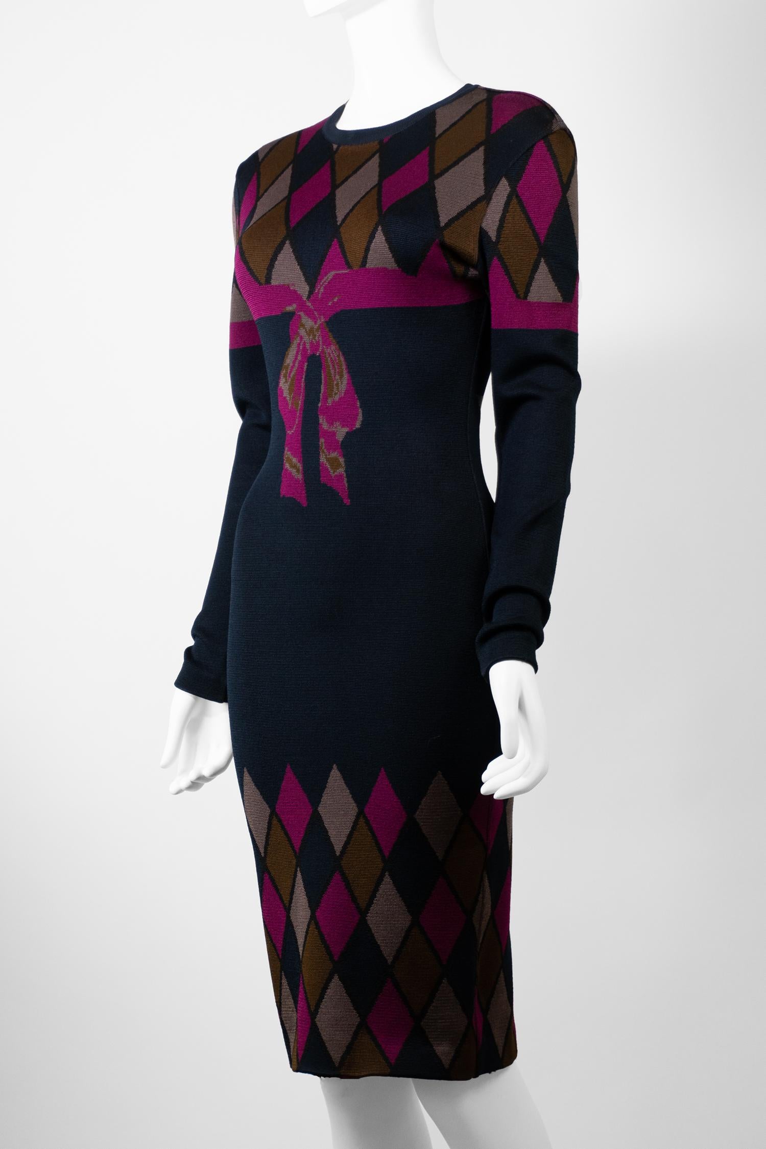 Black Azzedine Alaïa Fall Winter 1992 Rare Collectors Runway Ribbon Dress For Sale