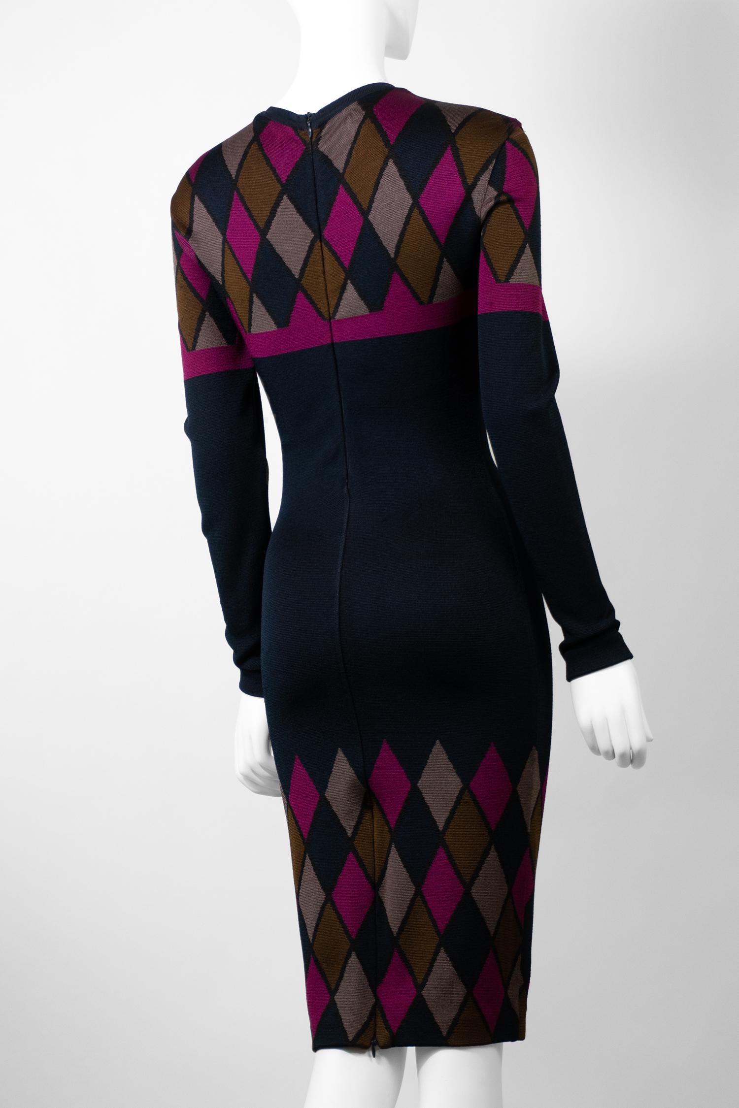 Azzedine Alaïa Fall Winter 1992 Rare Collectors Runway Ribbon Dress For Sale 1