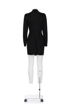 AZZEDINE ALAÏA SS 86 iconic and rare knitted shirt dress