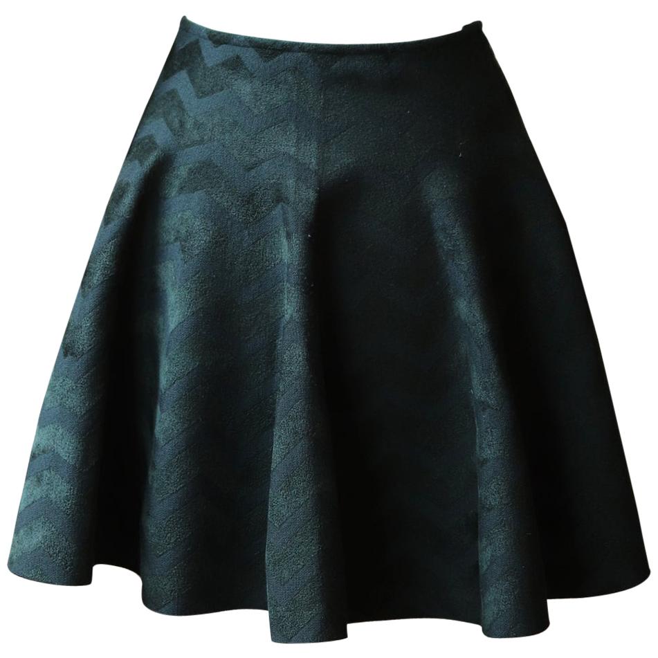 Azzedine Alaïa Velvet Mini Skirt