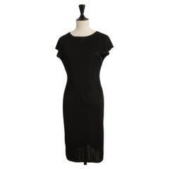 Azzedine Alaïa Vintage schwarzes Bodycon Kleid aus der Mitte der 1980er Jahre