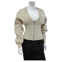 Azzedine Alaia Cárdigan Vintage A/W 1985