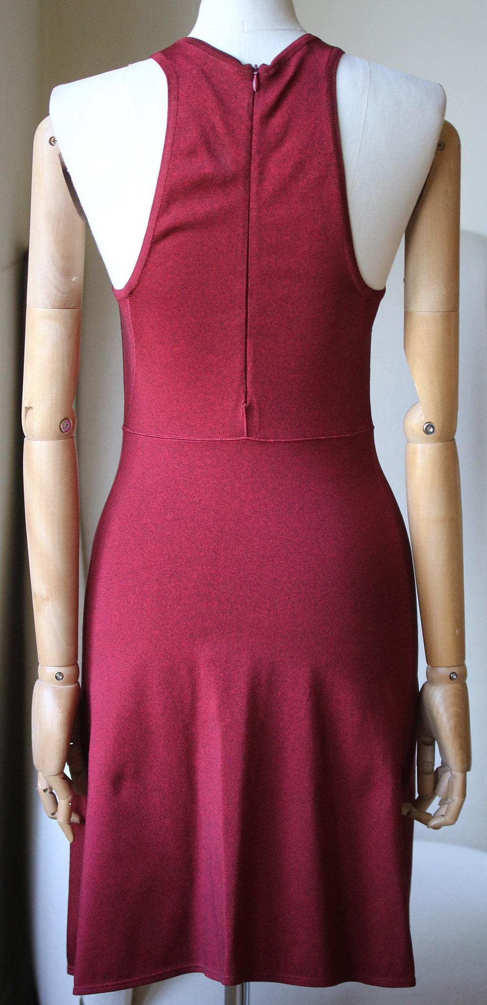 Brown Azzedine Alaïa Vintage Fitted Mini Dress 