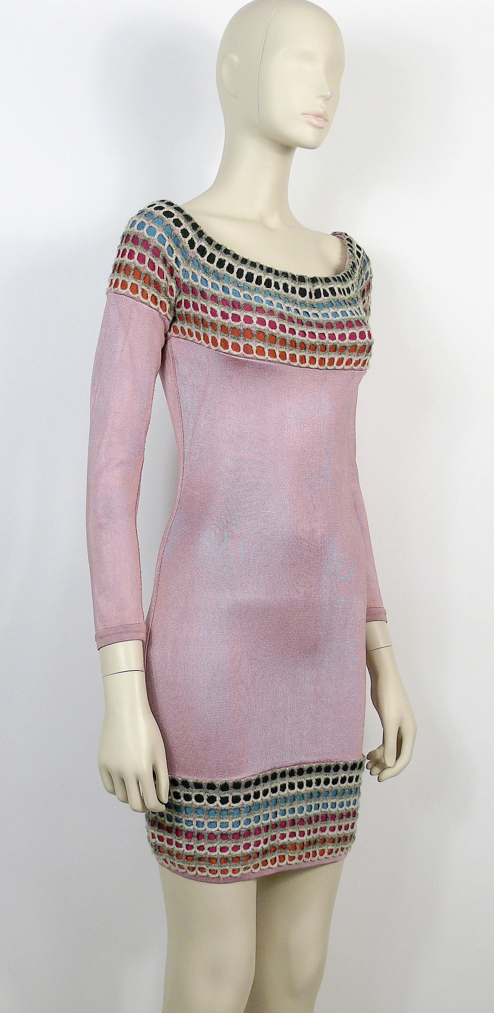 Azzedine Alaia Vintage Knit Dress For Sale at 1stDibs | vintage alaia 