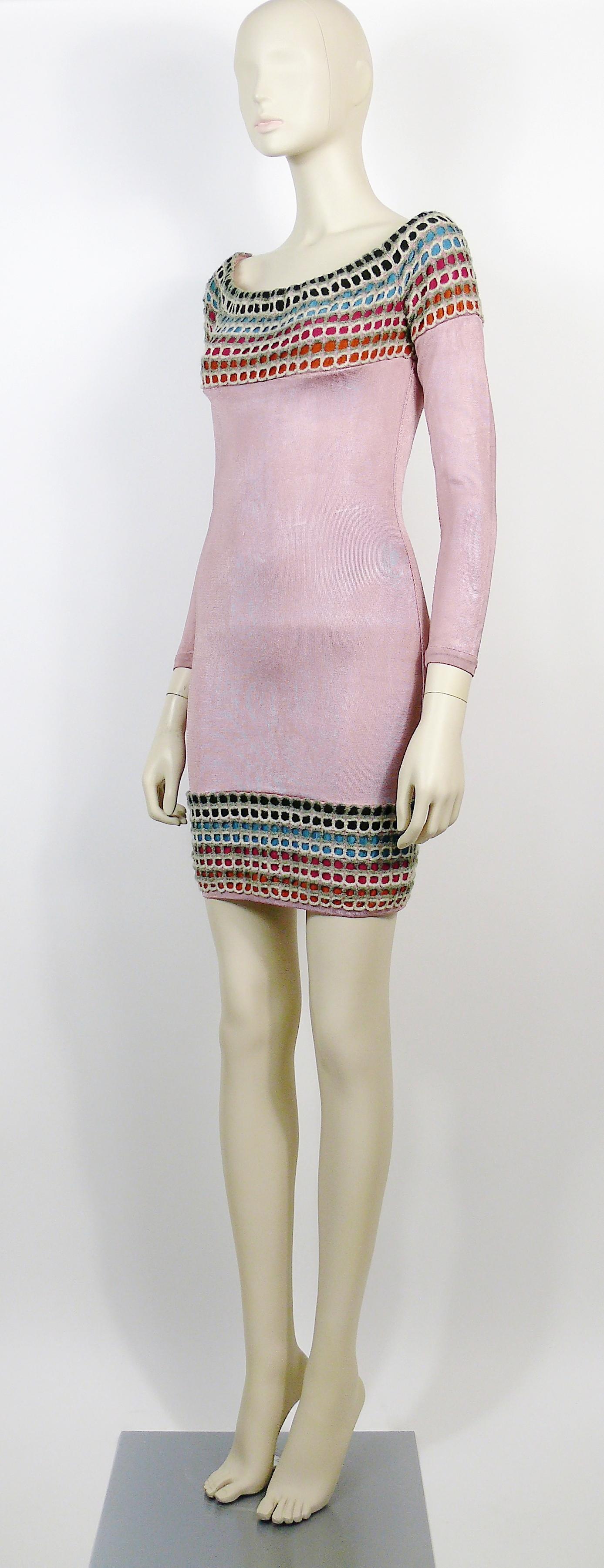 Women's Azzedine Alaia Vintage Knit Dress For Sale