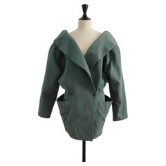 Azzedine Alaïa - Vintage Teal Jacket Spring/Summer 1984