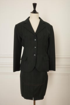 Azzedine Alaïa Wool Set, Winter 1990 (Runway Piece)