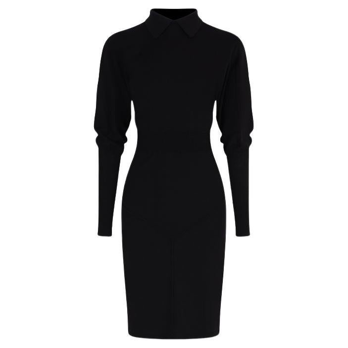 Azzendine Alaia 1989 Knitted Dress For Sale