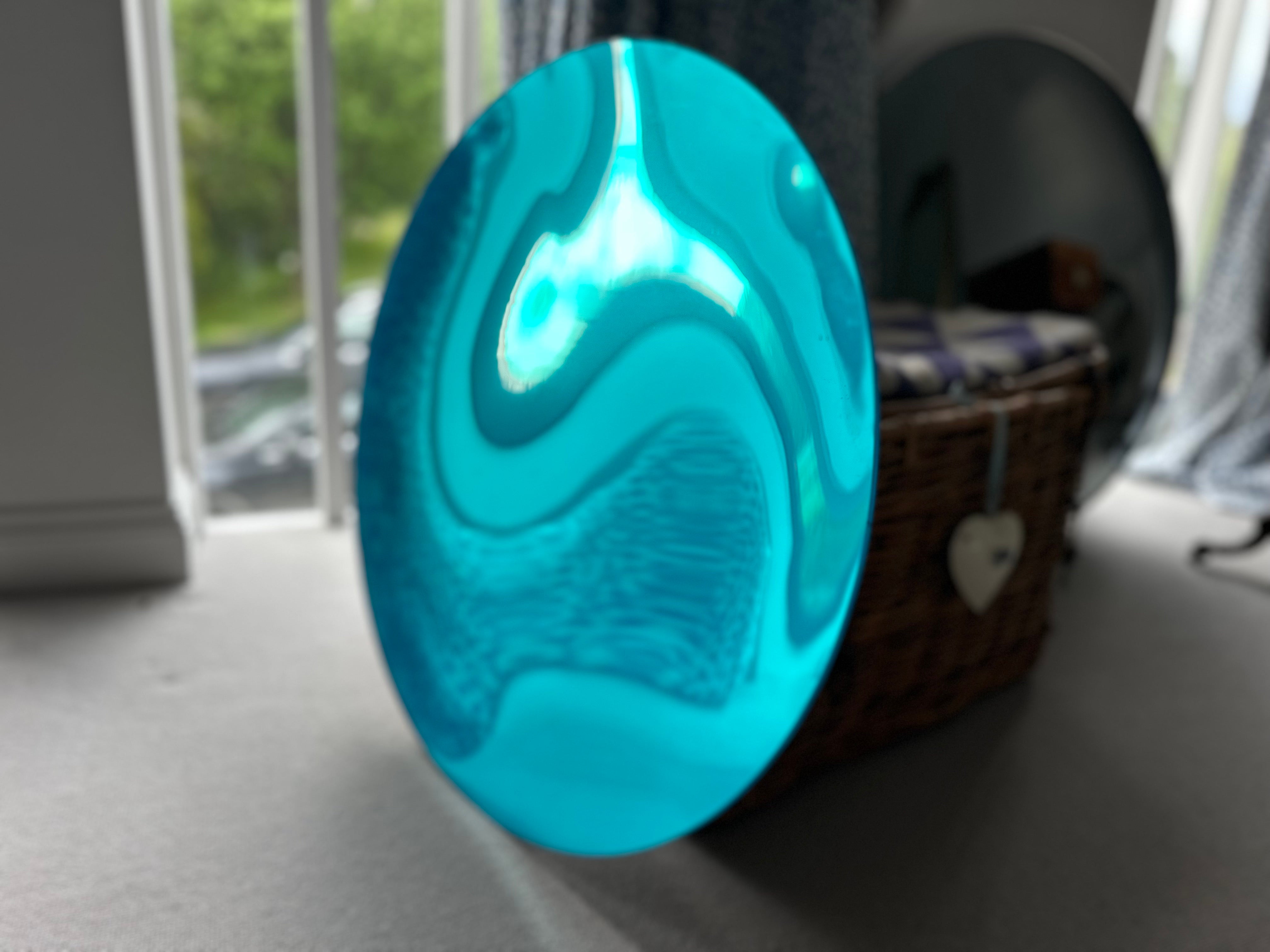 Azzurro Glas Konvexspiegel - 31,5