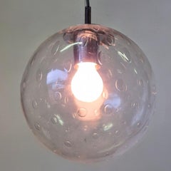 B-1224 raindrop glass pendant lamp by Raak, Netherlands 1970s