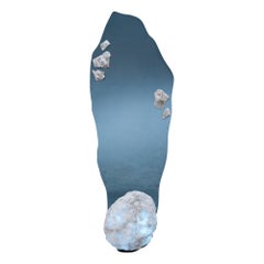 B-15A, collection Glacies, miroir moderne et contemporain, fabriqué en Italie