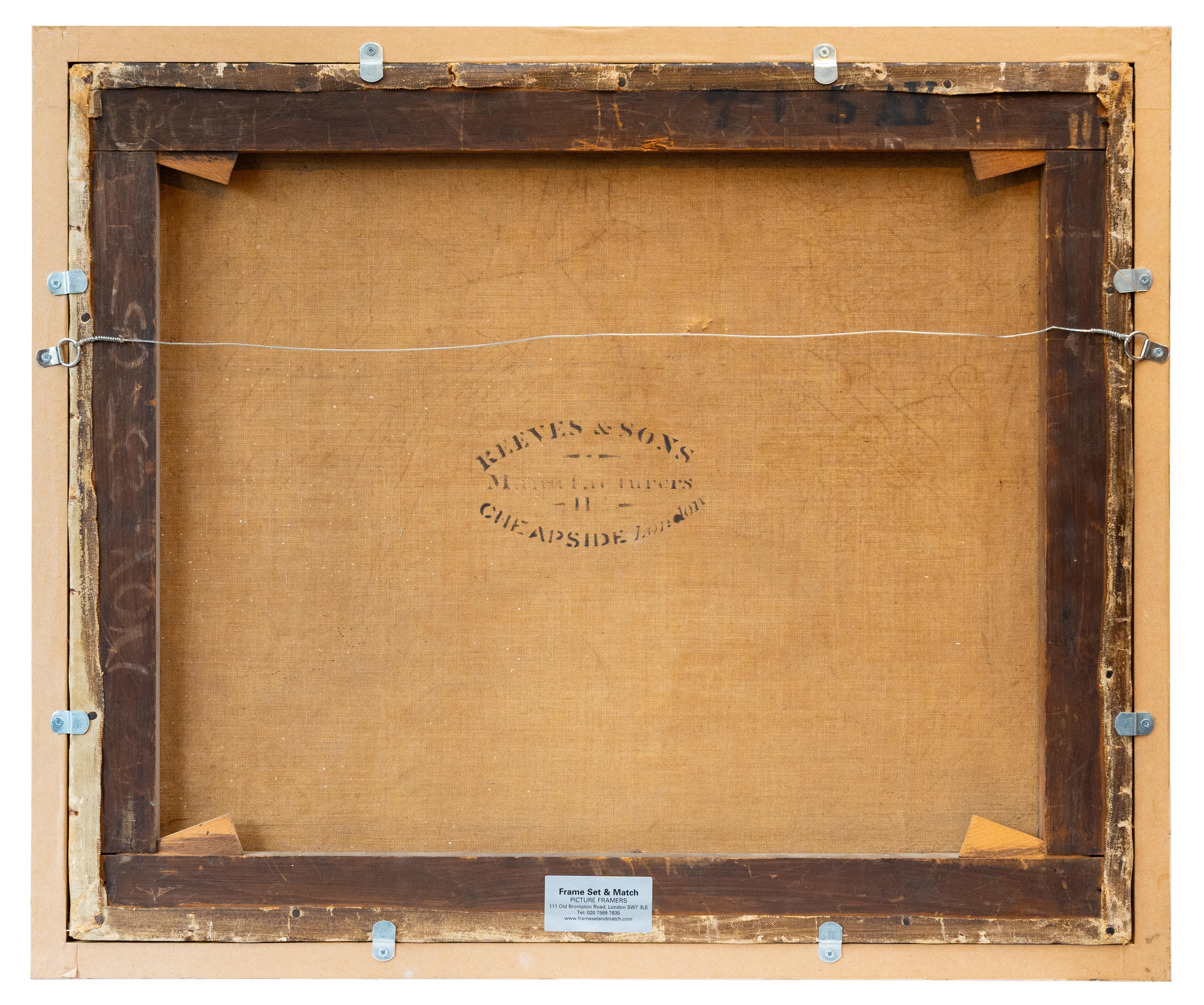 Dunkelbraunes Pferd an einer Steinmauer im Angebot 4