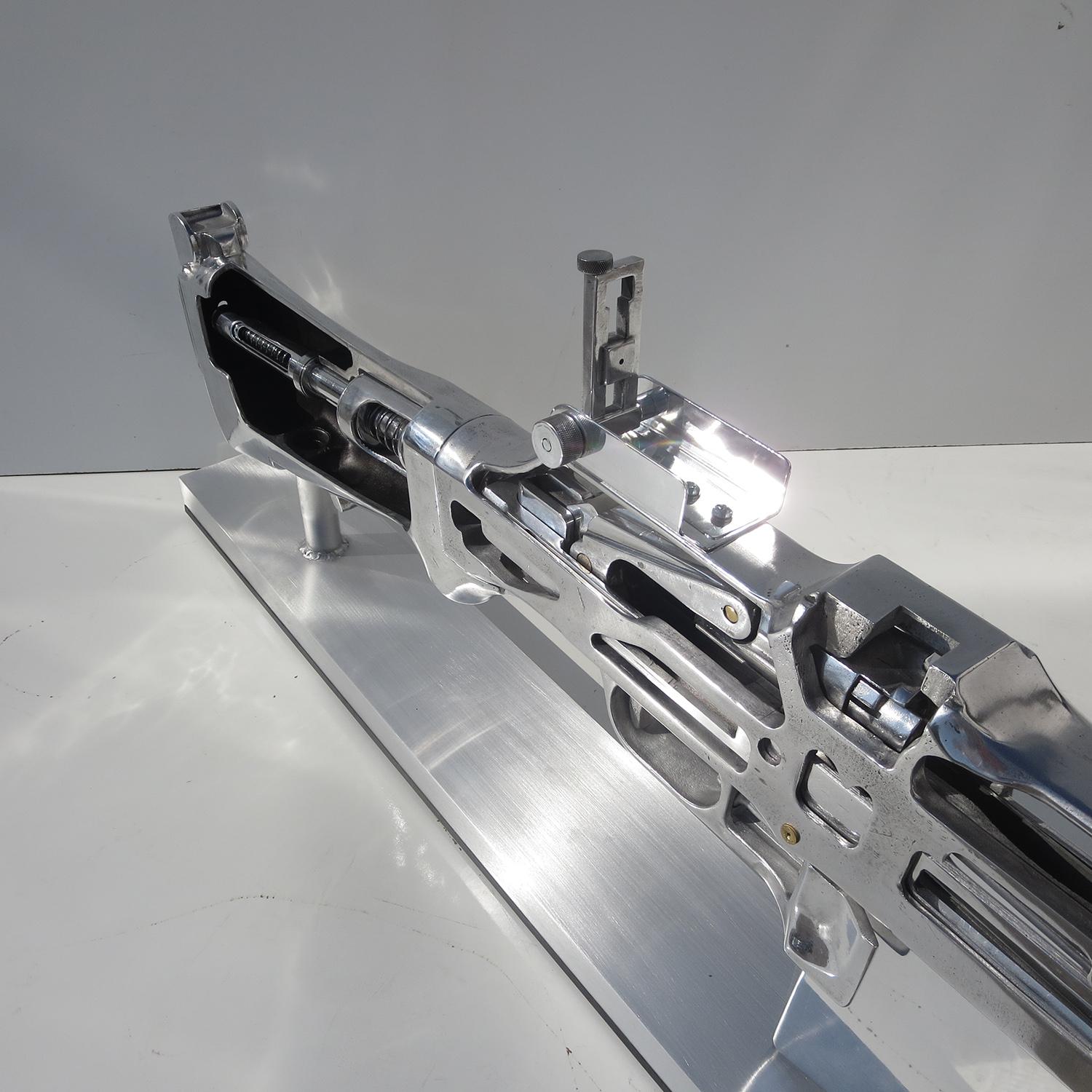 Polished B. A. R. Rifle Display Oversized Training Gun Model