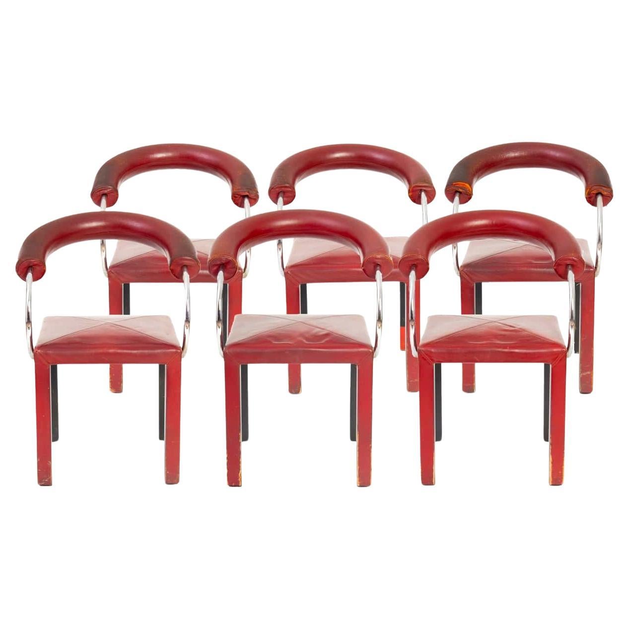 Ensemble de fauteuils B & B Italia par Paolo Piva (6 pièces)
