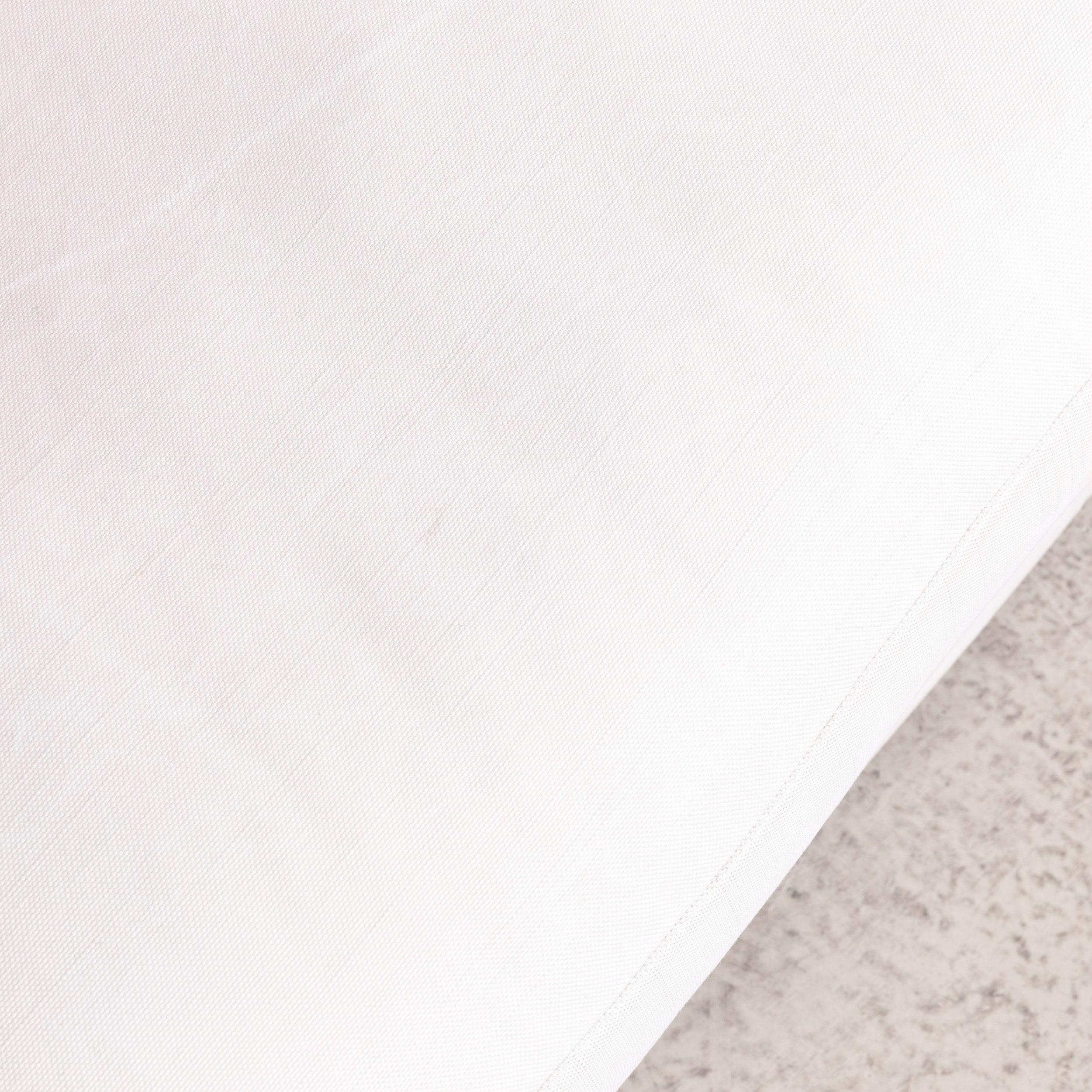 Contemporary B & B Italia Baisity Designer Fabric Sofa White by Antonio Citterio Two-Seat For Sale