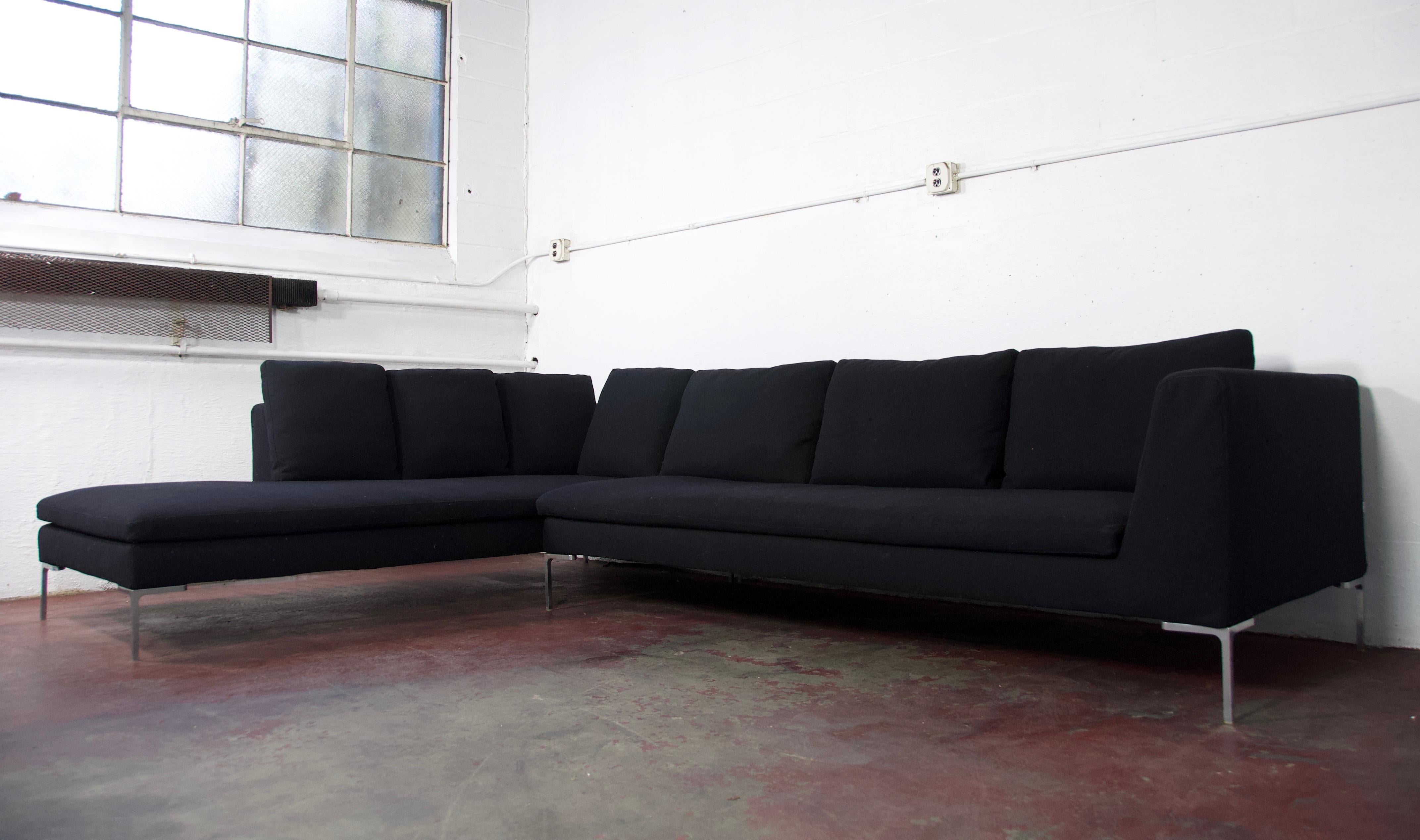 b&b italia charles sofa for sale
