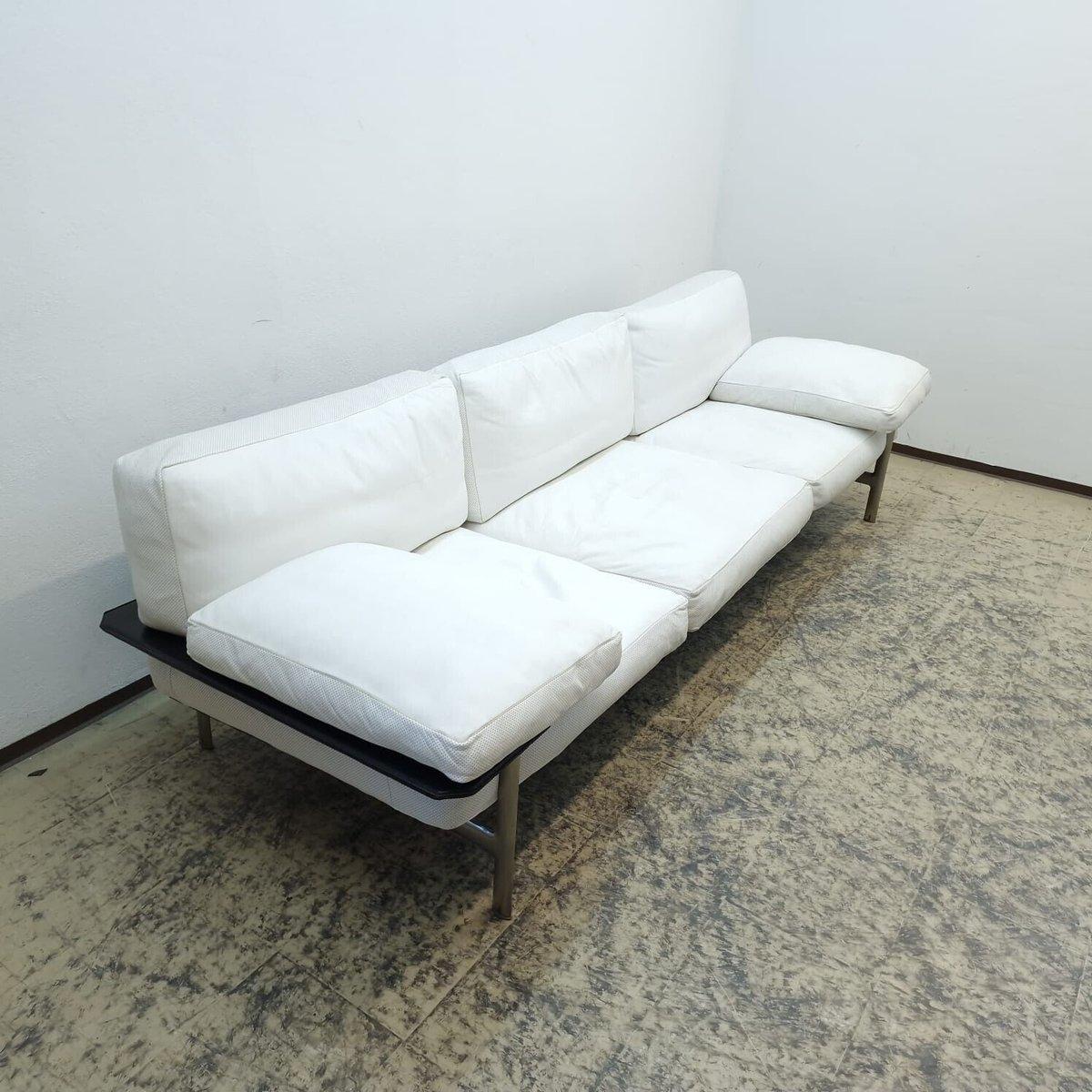 B & B Italia Diesis Sofa Dreisitzer Designersofa Ledersofa Couch Bon état - En vente à Garching a. d. Alz, DE
