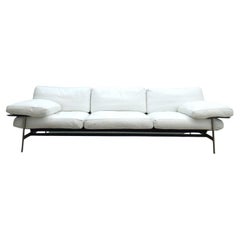 B & B Italia Diesis Sofa Dreisitzer Designersofa Ledersofa Couch