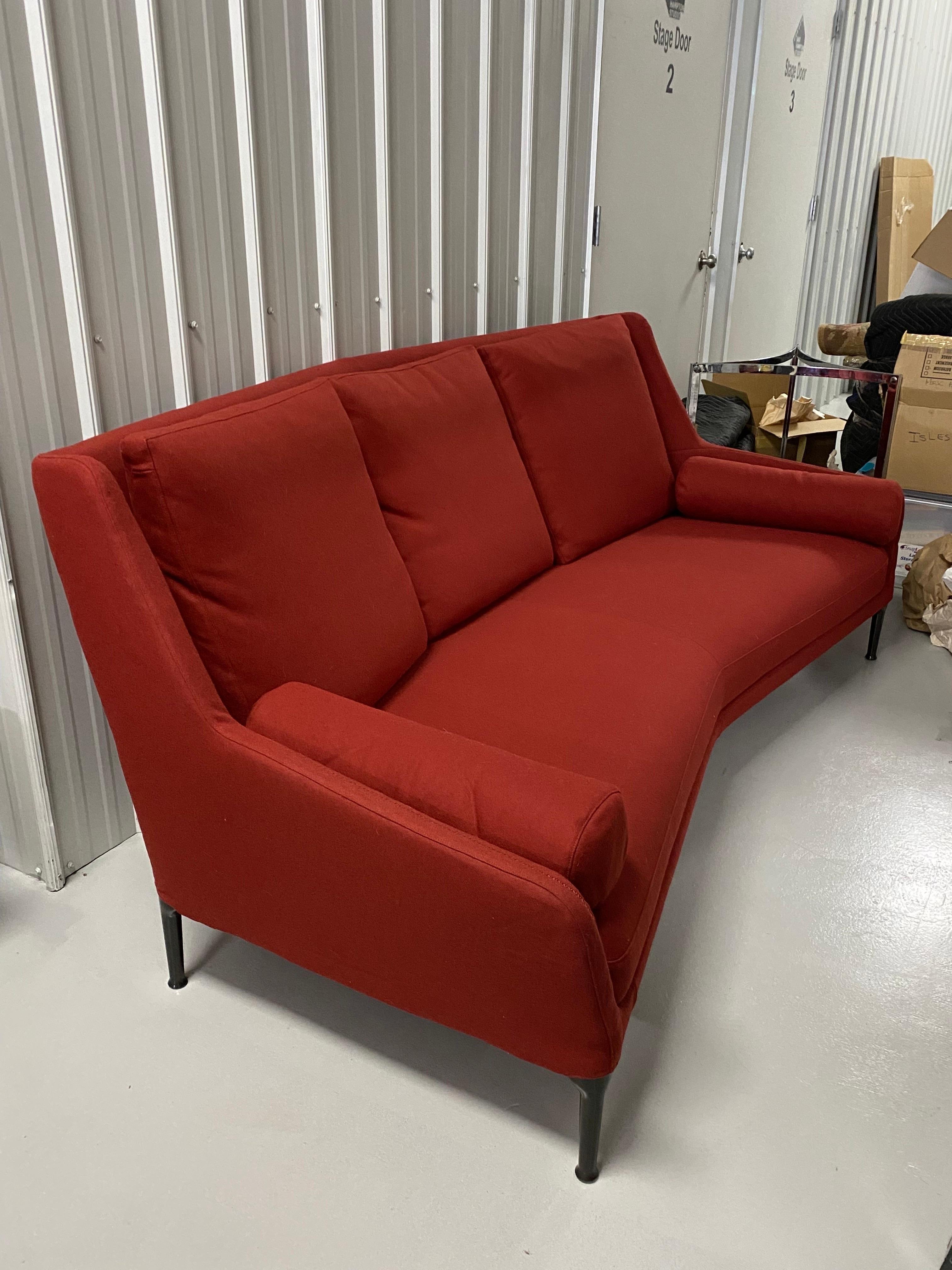 B & B Italia Édouard Three-Seater Sofa by Antionio Citterio In Good Condition For Sale In Southampton, NY