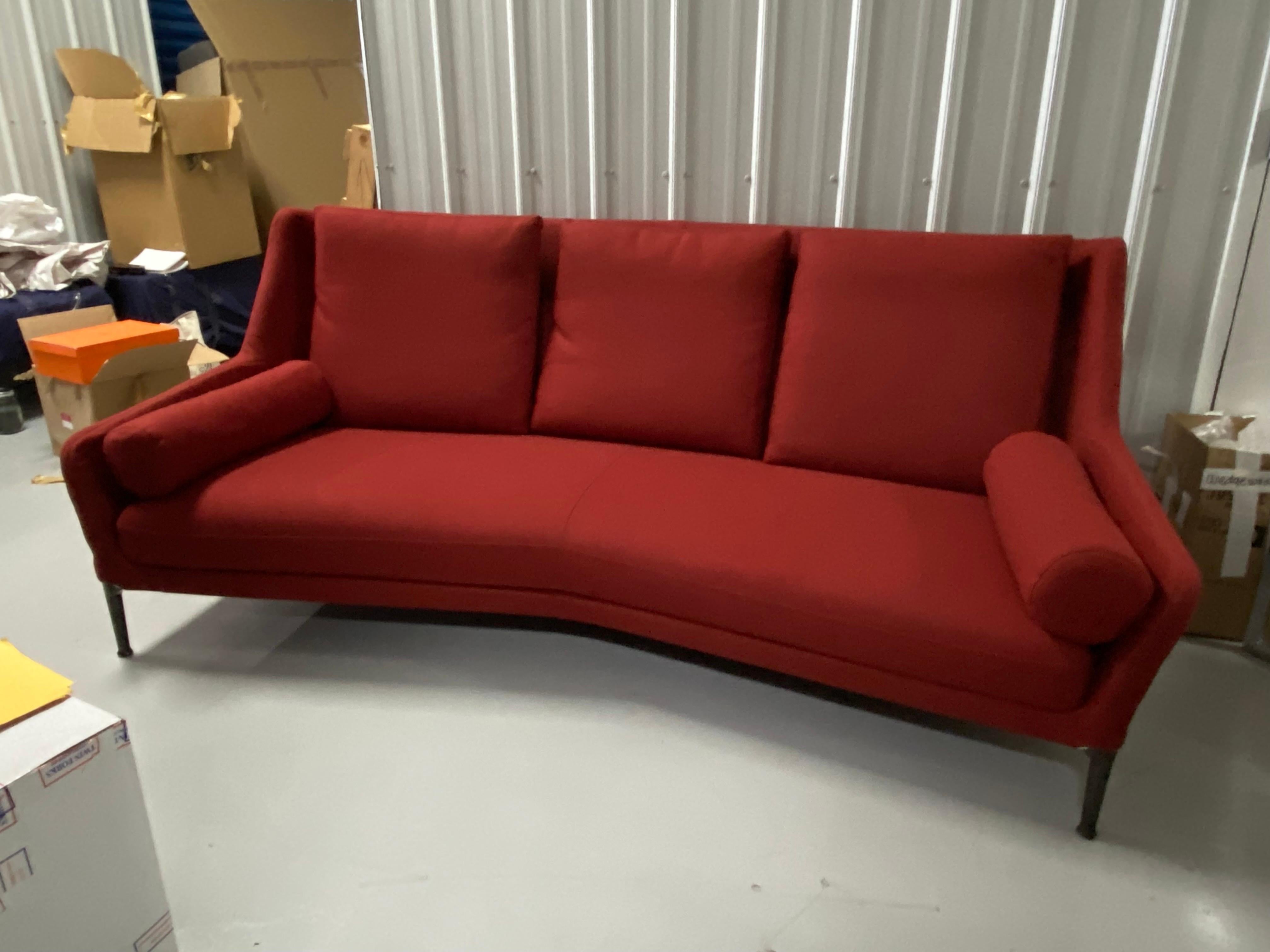 B & B Italia Édouard Dreisitziges Sofa von Antionio Citterio (Stoff) im Angebot