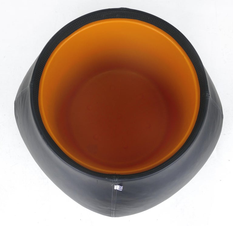 B and B Italia FatFat Bean Bag Tray Table in Leather by Patricia