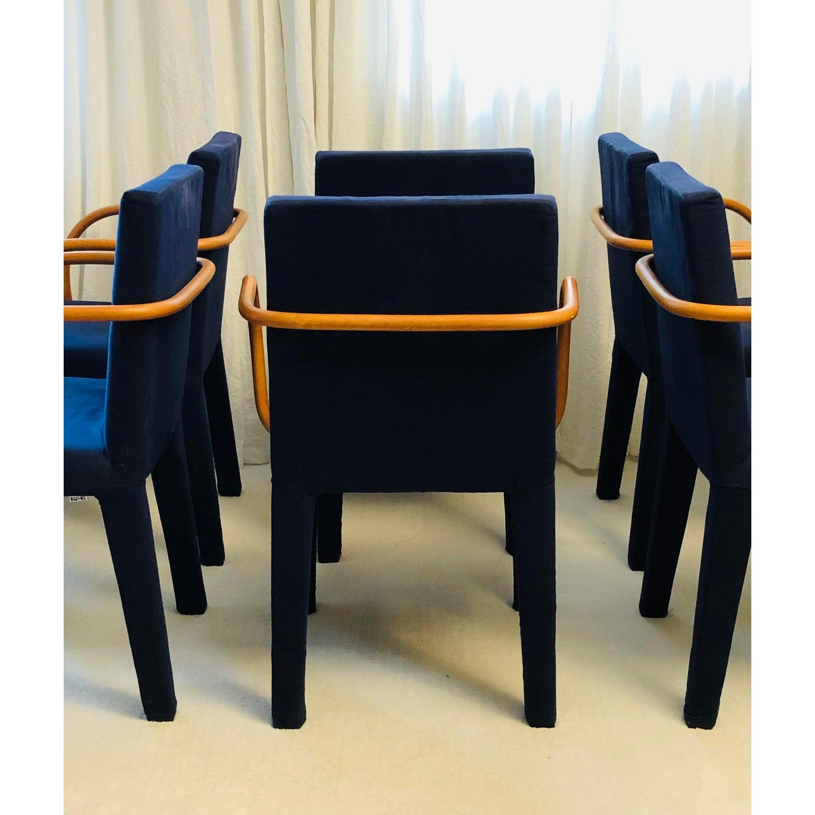 20th Century B & B Italia Post-Modern Dining Chairs 