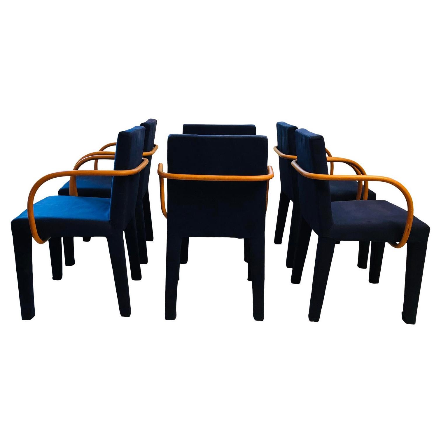 B & B Italia Post-Modern Dining Chairs 