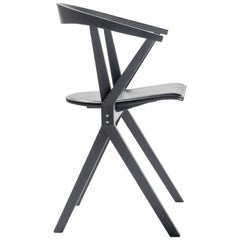 B Chair, Black Lacquered
