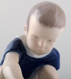 B & G / Bing & Grondahl, Porcelain Figurine, Boy