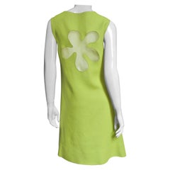 B. H. Wragge 1960s Dress with Flower Cut out