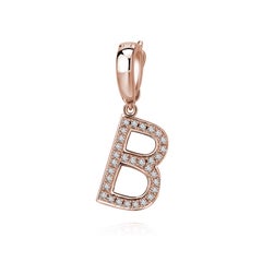 B-Initial Pendant/Charm