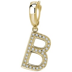 B-Initial Pendant/Charm