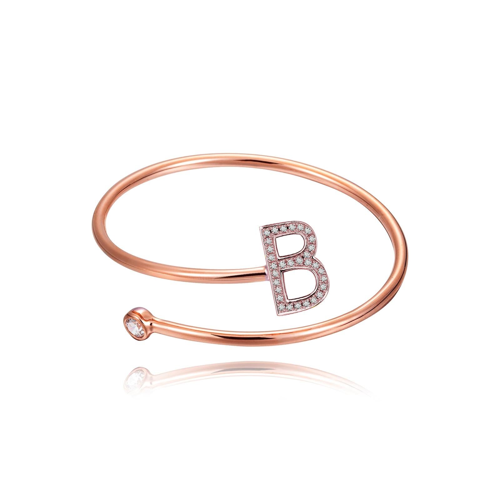 Nothing says YOU more than YOU. You are unique. You are bold.  You're not afraid to share who you are.  This initial wire bezel cuff is elegantly slimline while sharing a little bit about yourself with others. .925 sterling silver base also