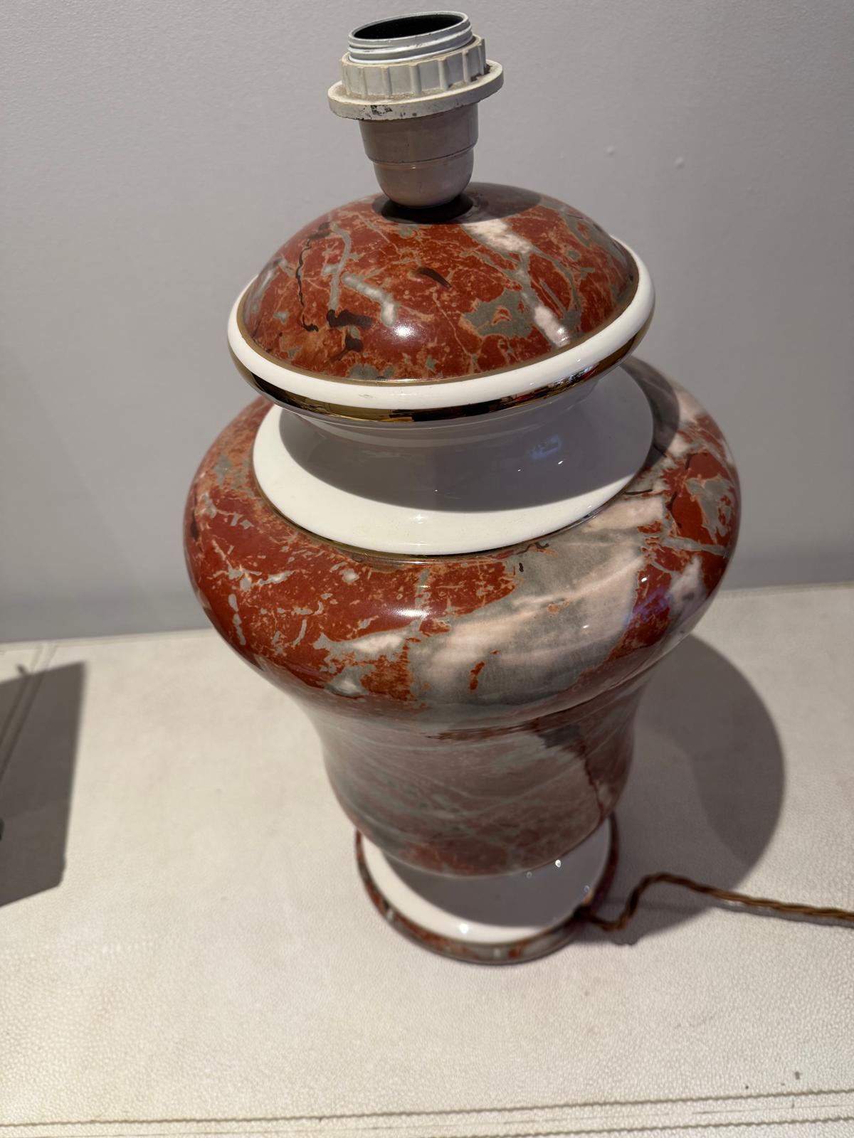 Mid-Century moderno B Italia in ceramica per Tommaso Barbi, Italia anni '70 in vendita
