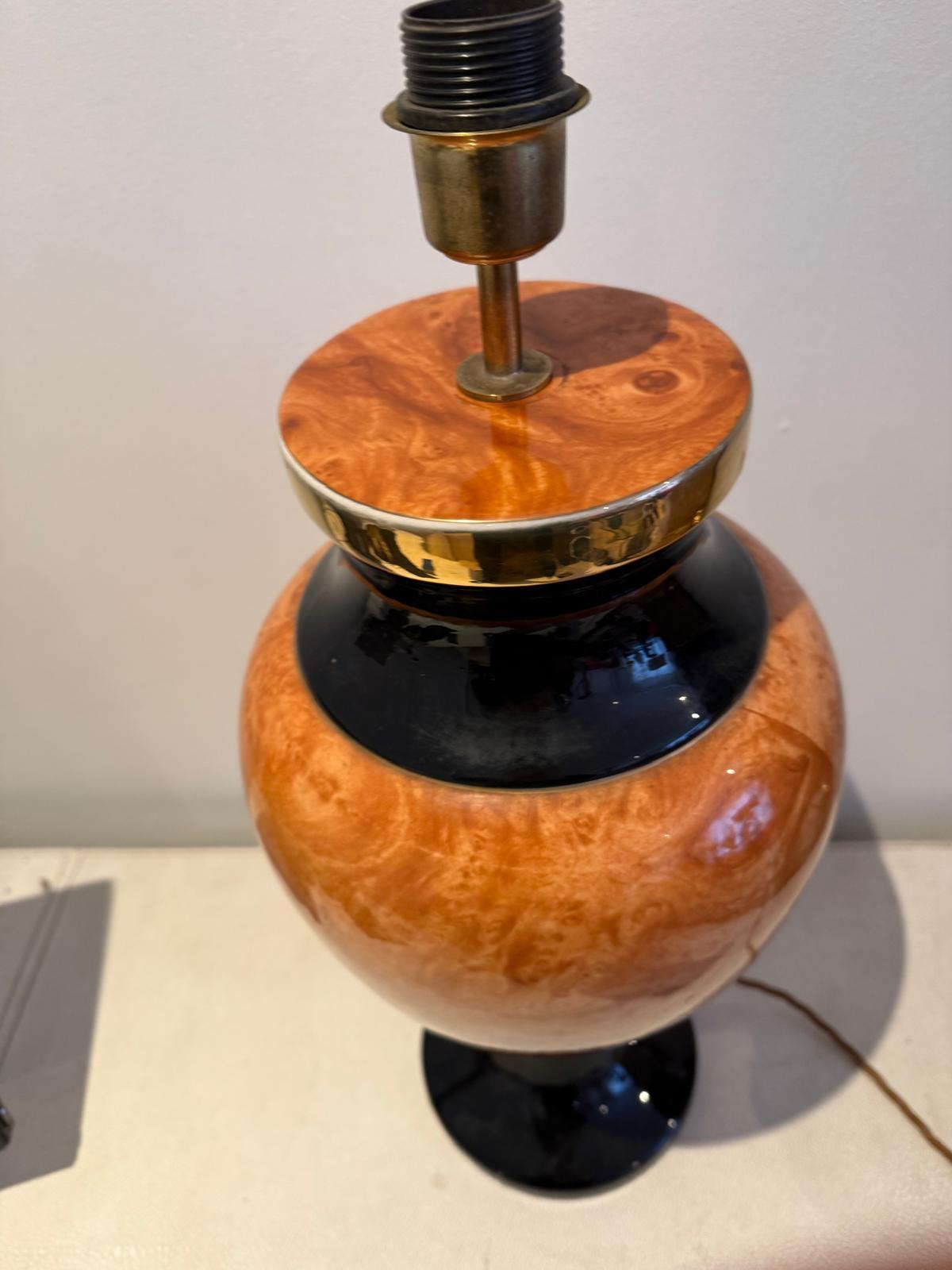 Mid-Century Modern B Italia Ceramic For Tommaso Barbi, Italian 1970's For Sale