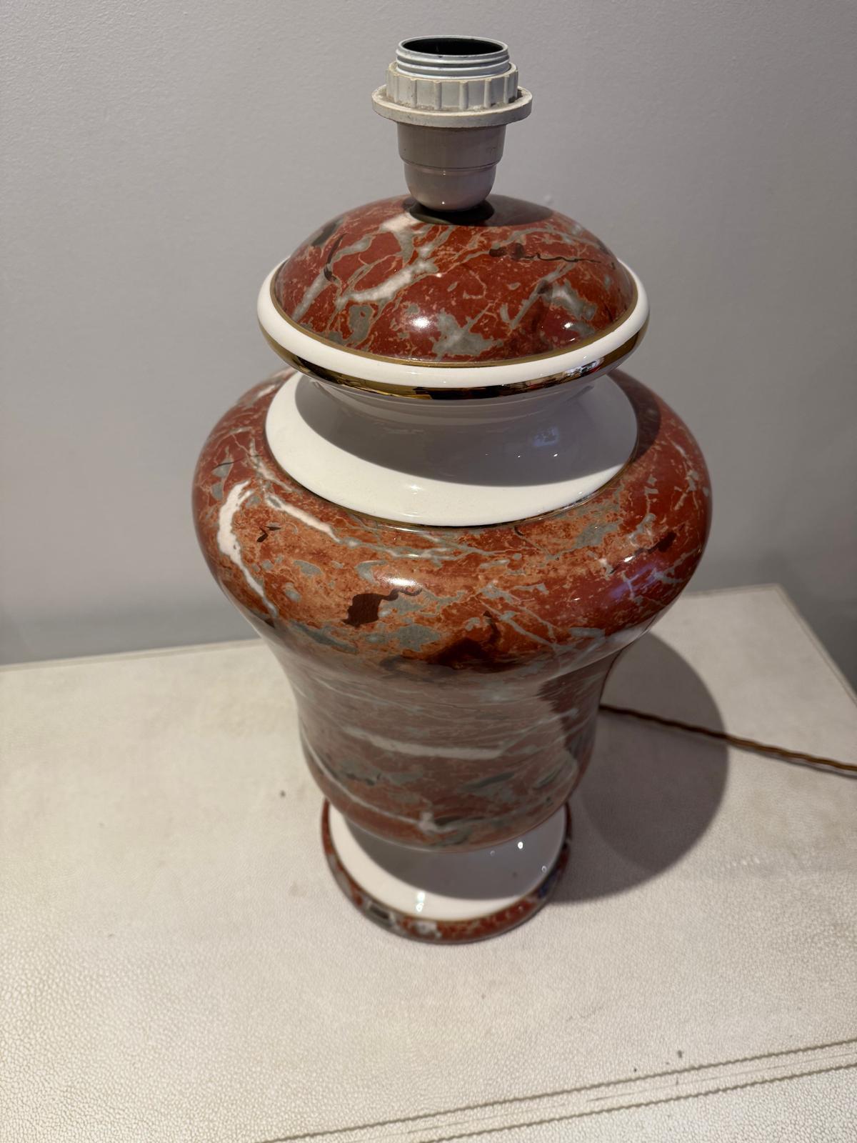 Italiano B Italia in ceramica per Tommaso Barbi, Italia anni '70 in vendita
